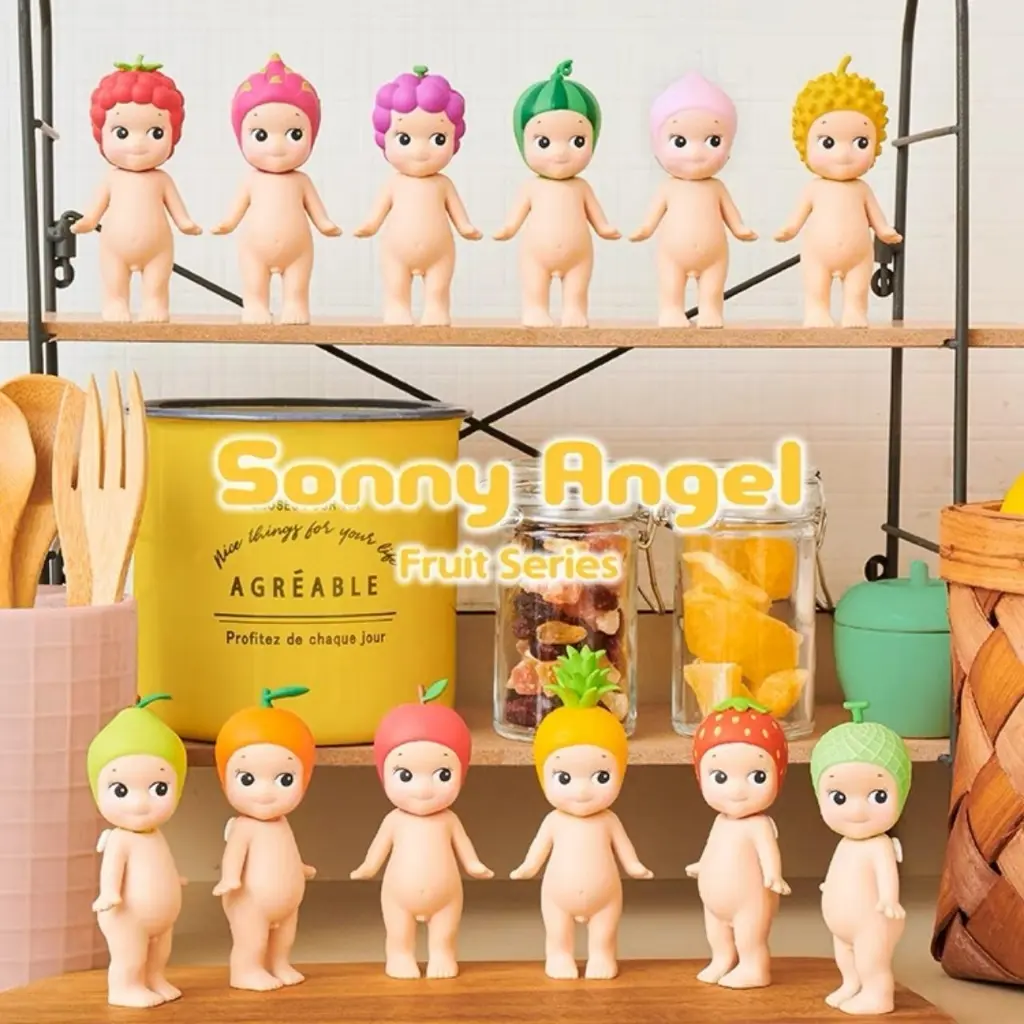 Sonny Angel Fruit Series Durian Strawberry Dragon Fruit Pineapple Apple Raspberry Orange