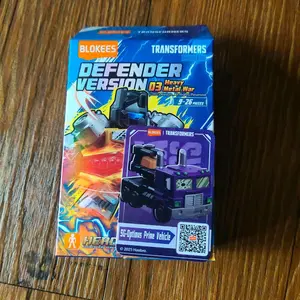 Blokees SG Optimus Prime Vehicle+koin _ Transformers Defender Version