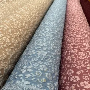 Kain Jaguard Fukuro Motif Bunga Kebaya Jaguard Embos Jaguar Fukuro Bahan Elegan untuk Kebaya dan Dress