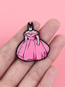 Insignia de alfiler de esmalte divertida sobre películas, broche para suéter y mochila, accesorio de sombrero de moda, regalo único para amigos, patrón de dibujos animados, para todas las estaciones