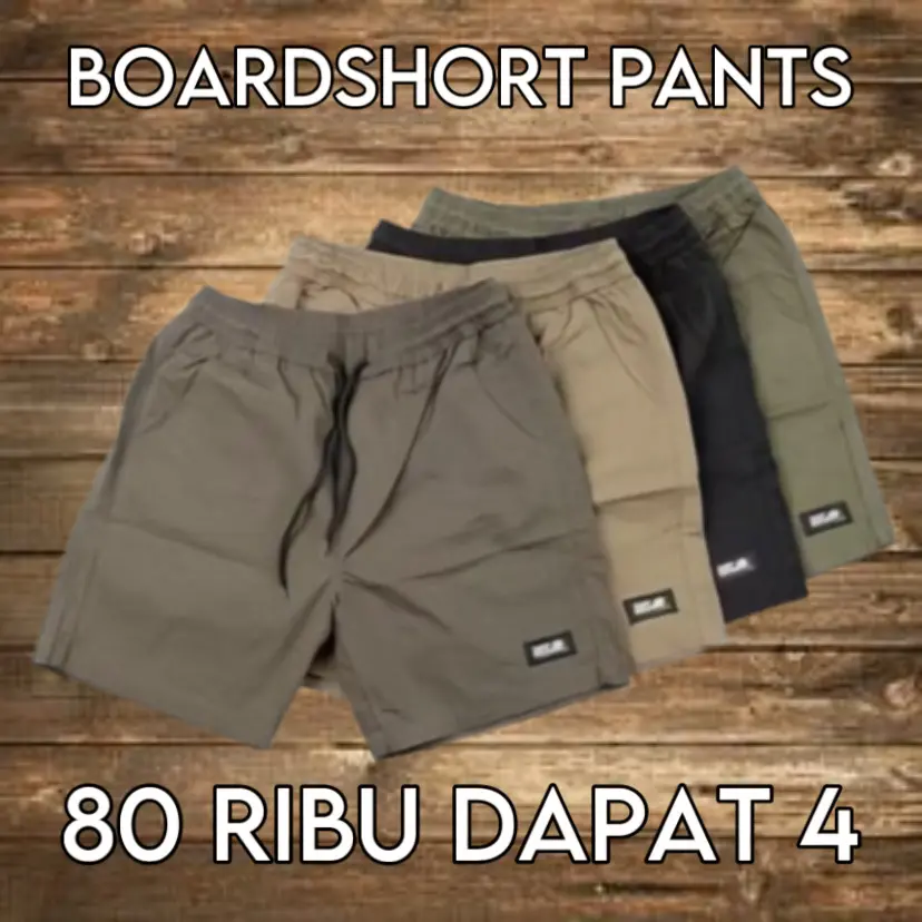 BEST SELLER Celana Pendek Distro Boardshort Shortpants Pria 80 RIBU DAPAT 4 PCS BOARDSHORT PANTS Celana Pendek Pria Wanita Santai Boardshort Premium Big Size Bahan Micro Suede Boxer Relax Shortpants Olahraga Jumbo Diatas Lutut