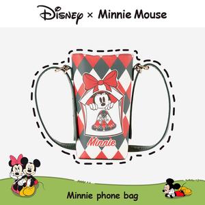 Beg Telefon Baldi Mini Disney Minnie Crossbody, Untuk Wanita, dengan Rekaan Disney, [COD]