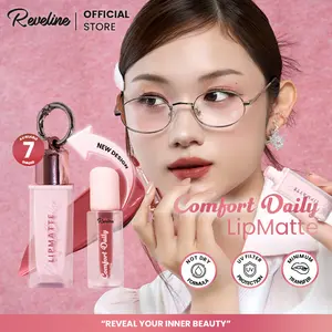 REVELINE Lipmatte Comfort Daily BPOM |  Lipcream  Lipstik Bibir