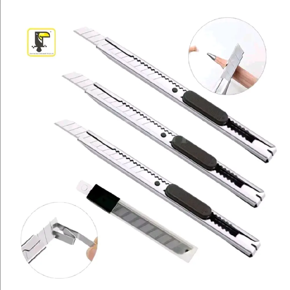 Pisau Cutter Mini / Kecil Besi Kater Stainless Steel