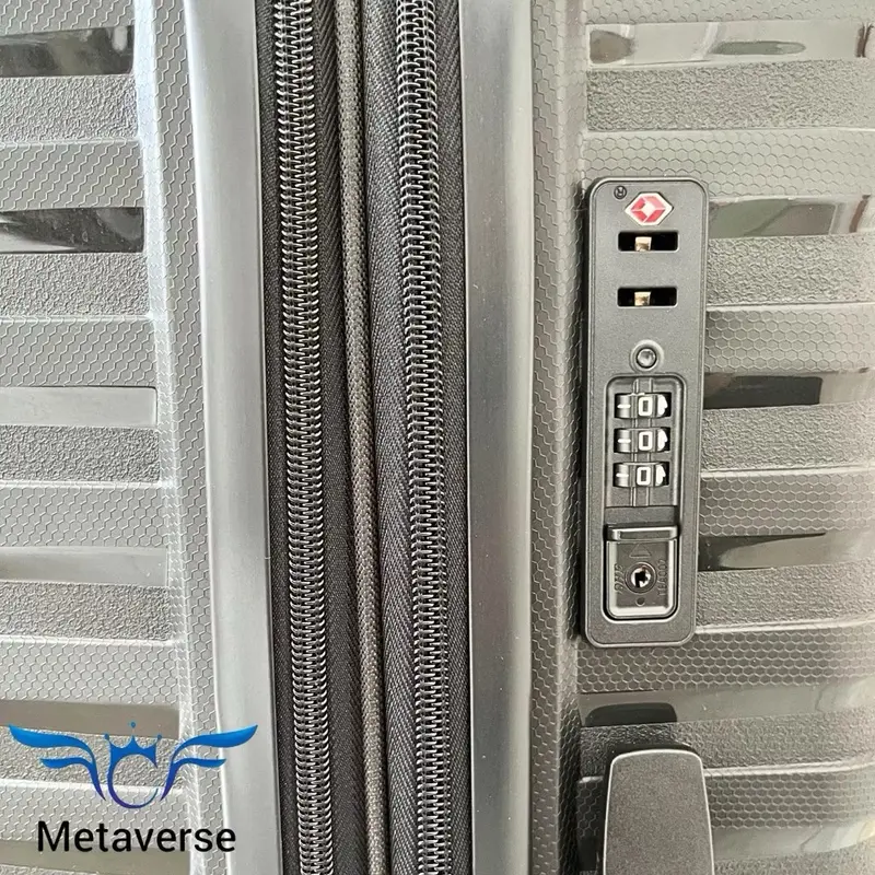 METAVERSE 2311 Koper PP Anti Pecah 20 Inch - 22 Inch - 26 Inch - 30 Inch Roda Bisa Dilepas TSA Lock 4
