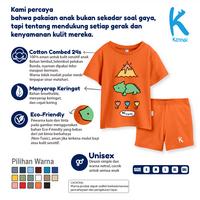 Gambar Kennai Set Anak Big Cat Series Usia 1-9 Tahun Cotton Combed 24s - TYRANOSAURUS, S dari kennaikids Kota Bandung 3 Tokopedia
