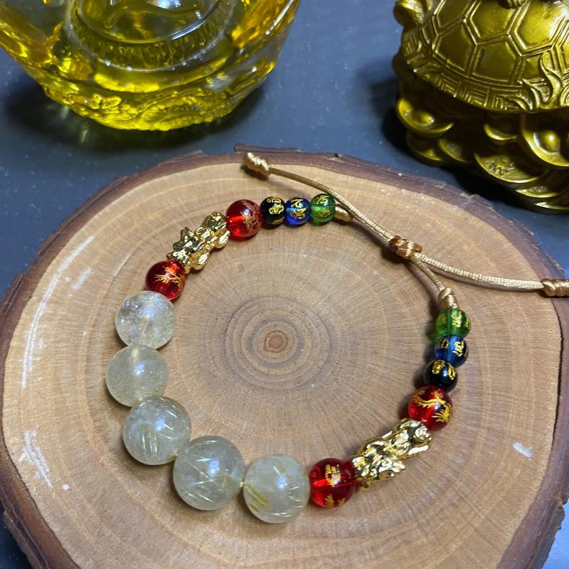 Gelang 5 Dewi Kekayaan Rejeki Batu Sedana Asli Grade AA ORIGINAL Bracelets 2
