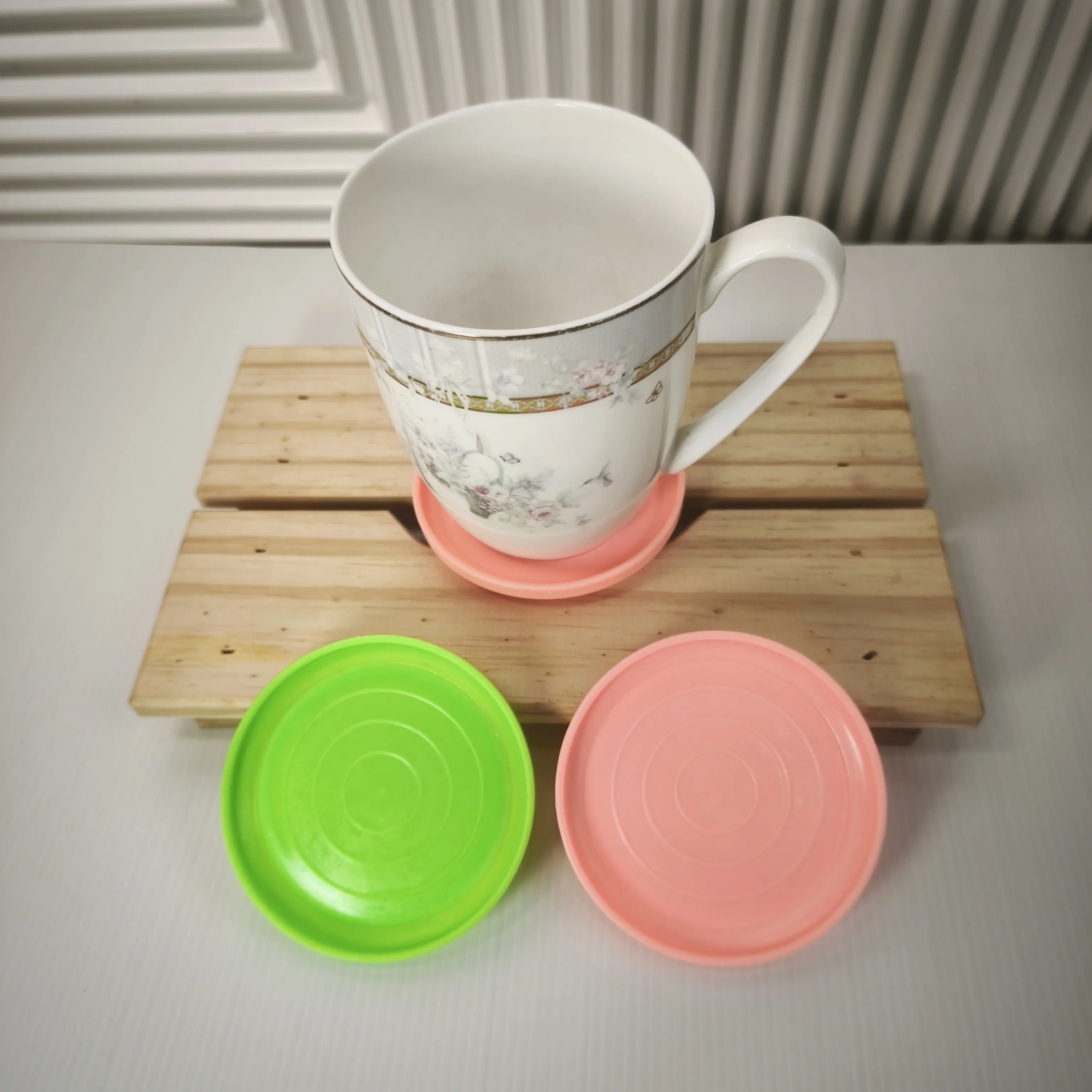 Tatakan Alas Gelas Drink Coaster Set 12 Pcs