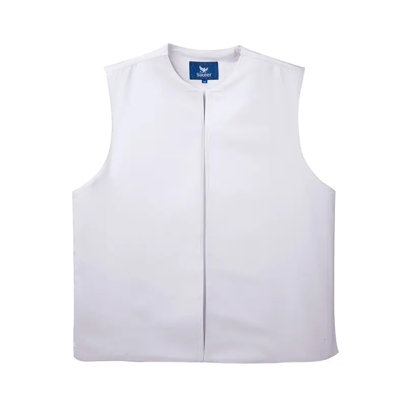 Yateer - Outer Vest Rompi Luaran Semiwool - White 0