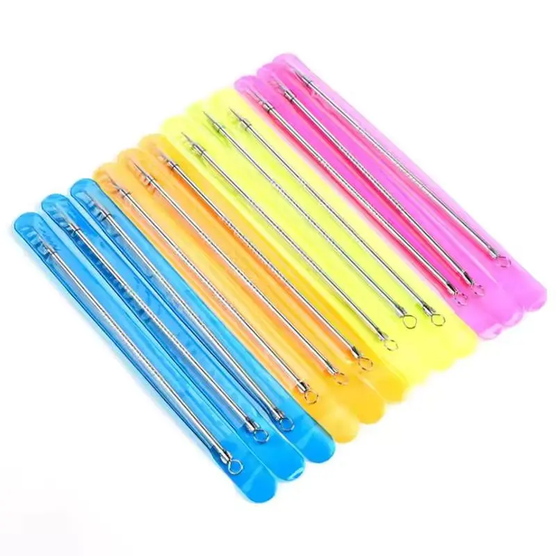 Cây Nặn Mụn Inox 8cm Chống Gỉ - Dụng cụ lấy nhân mụn 8