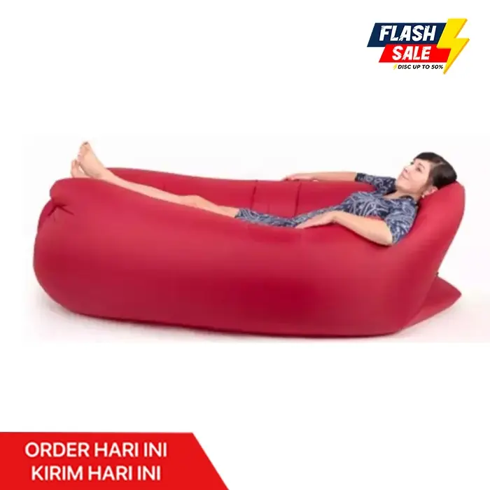 AMPRO Air Bed Lazy Bag / Air Sofa Bed / Kasur Angin Portable