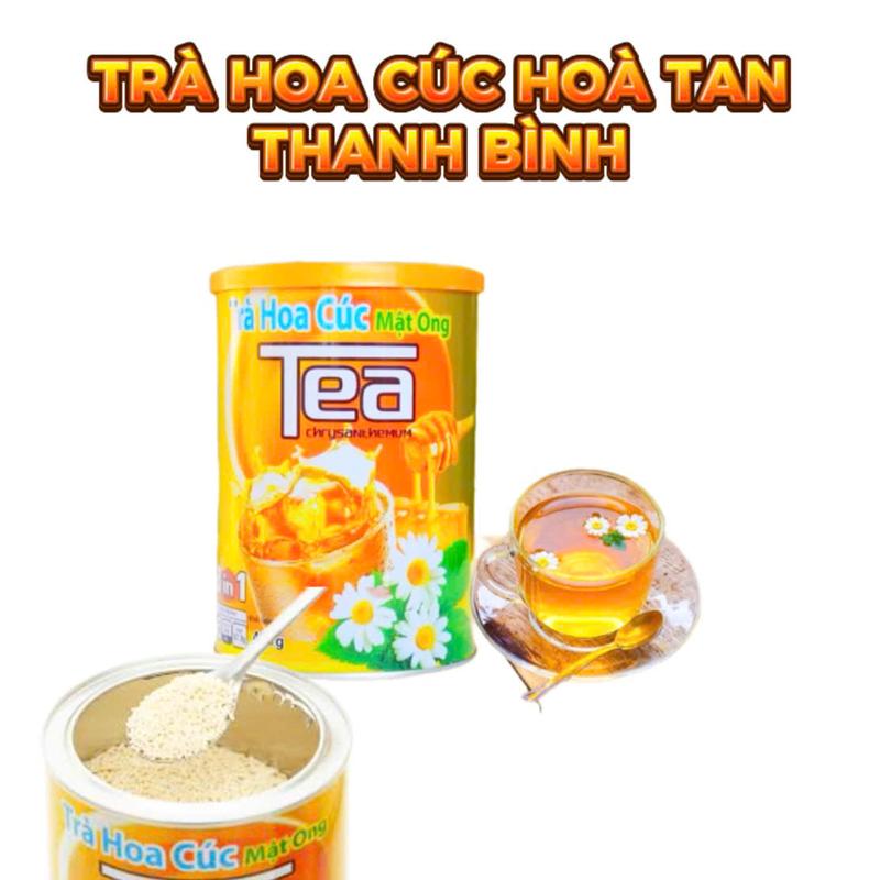 Trà hoa cúc mật ong Thanh Bình hủ nhôm 400g Nước Trà Chè Tea