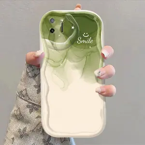 Casing Hp Realme C11 2020 Case Pola warna gradien transparan Silikon Desain baru Casing pencegahan jatuh Softcase Kesing