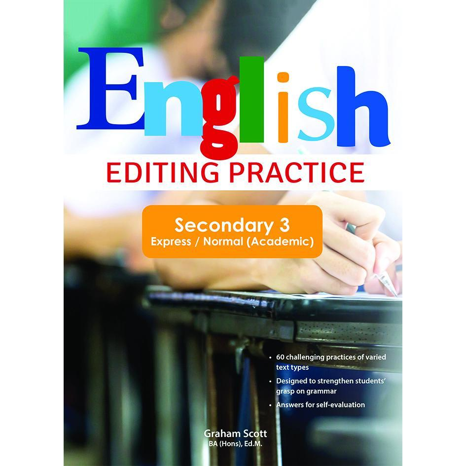 English Editing Practice Sec 3 Exp/N(A)/ Secondary Assessment Books / English Sec 3 Books