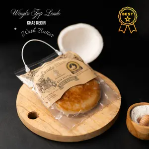 Wingko Tjap Londo Original Kue Tradisional Kediri 360g dengan Kelapa & Mentega Cemilan Pastri Nusantara Snack Camilan Food Gula Ketan Jajanan Tanpa Pengawet