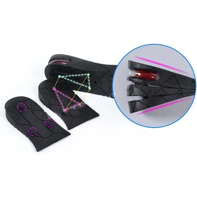 Insole Hak Pengganjal Sepatu 2 layer Insole Sol Sepatu Penambah Tambah Tinggi Peninggi Badan 5 cm 3