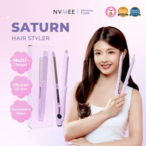NVMEE - SATURN Catokan Rambut Multifungsi Catokan Lurus Blow Curly Hair Straightener & Curler