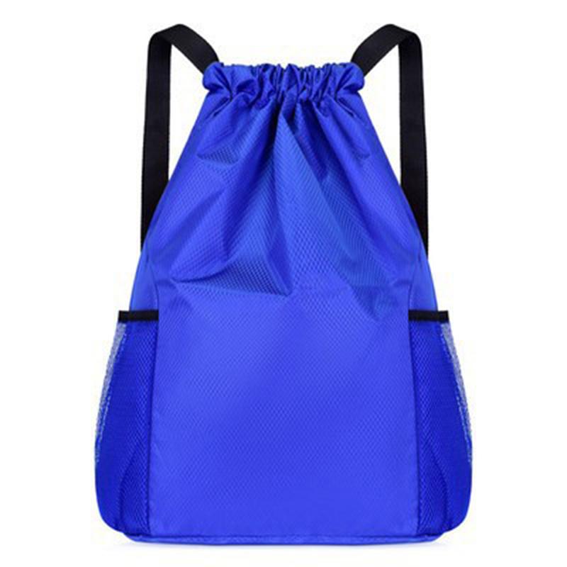 Product Introduction of Ba Lô Thường Ngày Vải Oxford, Unisex, Màu Trơn Dây Rút, Dung Tích Lớn, Nhẹ, Thích Hợp Đi Du Lịch Và Thể Thao, Túi 2
