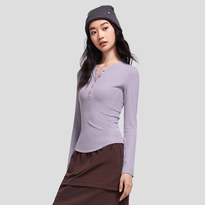 Beneunder SF93524, Women's Base Layer Top, Half-Open Neckline, Basic Warmth, for Ladies, Casual Wear 5
