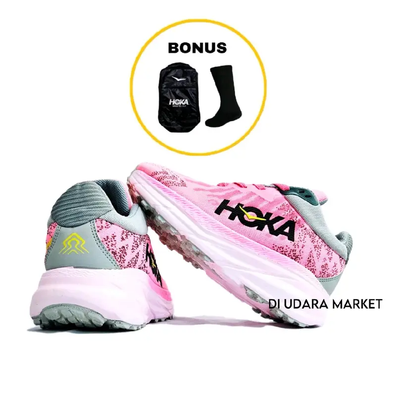 Sepatu Lari Hoka Challenger ATR 7 Sepatu Running Uniseks Sepatu Olahraga Wanita Dan Pria Sepatu Jogging Outdoor 7