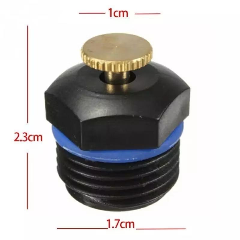 10 pcs Sprinkler Pertanian 1 Set Adjustable + Drat 1/2 inchi Sprinkler Taman Alat Irigasi Adjustable Taman 3