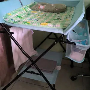 【COD】Meja ganti popok meja perawatan bayi portabel multifungsi dilipat dilipat bisa mandi meja ganti popok dan pijat bayi di atas kasur