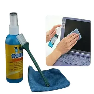 CAIRAN PEMBERSIH LCD LED LAPTOP KOMPUTER LAYAR TV,SCREEN CLEANER KIT Camera Handphone