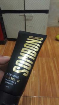 Product Review of Sombong 5-in-1 Face Wash / sabun muka with Coffee & Ginseng Sabun Pembersih Wajah Pria 100 ml from i**u a**n 0