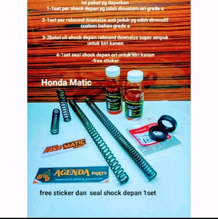Lowering kit penurun shock depan/Downsize Motor matic aerox/Beat-vario-spacy-scoopy -vario 150-vario 160-xride-mio-mio m3 1