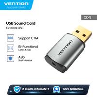 Gambar Vention USB Sound Card External USB - CDN dari Vention By Andalan Kota Administrasi Jakarta Utara 1 Tokopedia