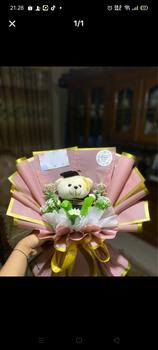 Product Review of Bucket Boneka Wisuda | Bucket Boneka Wisuda Murah Meriah from R**i 0