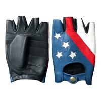 Gambar Rexs Gloves – Sarung Tangan Motor Kulit Asli Pria Wanita | Half Finger, Stylish & Safety & Unik - Motif USA - M dari Rexs Official Kota Administrasi Jakarta Selatan 3 Tokopedia