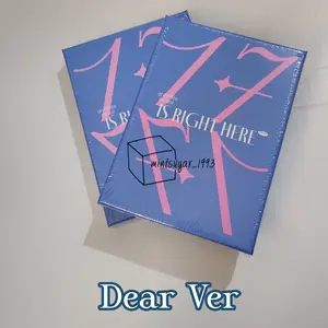 [ READY NEW SEALED SEGEL OFFICIAL ] SEVENTEEN - BEST ALBUM [ 17 IS RIGHT HERE ] ( DEAR Ver. )
