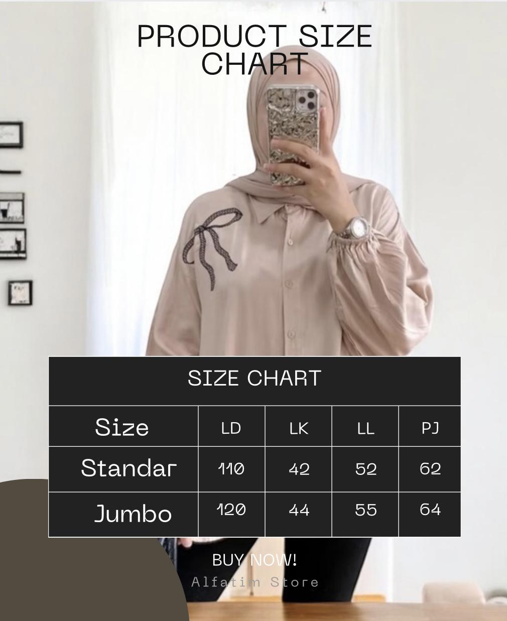 Blouse Luna Kemeja Bordir Wanita Rayon Twill Panjang Muslim Nyaman Oversize Dewasa - Atasan, Mewah, Baju, Hitam, Katun Blouse Luna Kemeja Bordir Wanita Rayon Twill Panjang Muslim Nyaman Oversize Dewasa - Atasan, Mewah, Baju, Hitam, Katun