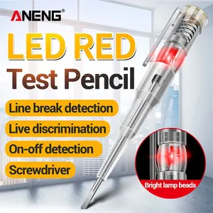 Permata Mall- ANENG Obeng Tespen Tester Pen with Indicator LED - B09