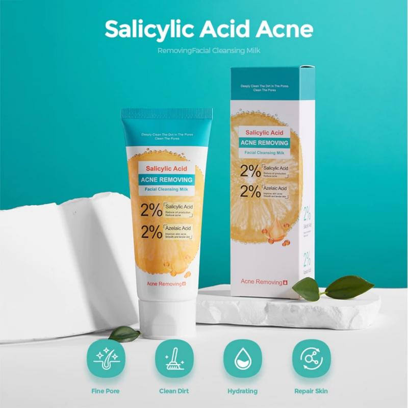 Product Introduction of Salicylic Acid Cleanser 100g for Oily Skin and Acne, Pore Cleansing and Skin Repair - Skincare, Foam 2
