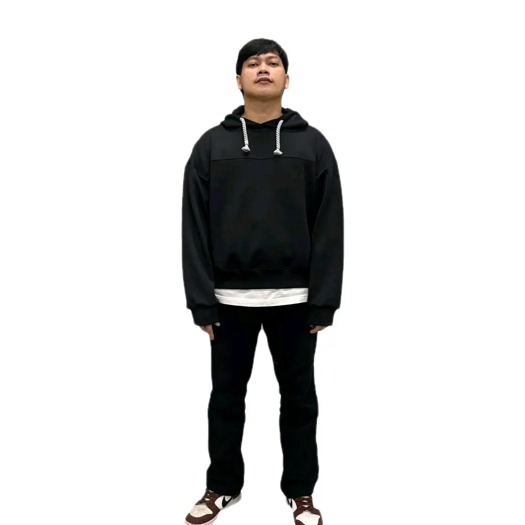 SAYNT - Hoodie BOXY SCUBA PREMIUM 280gsm Tali Katun Besar Unisex