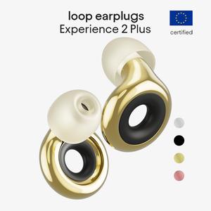 Loop Experience 2 Plus-Noise Reducing Earplugs (-20dB) for Events，Concerts，Noise Sensitivity，Travel&Motorcycling-Reusable，High-Fidelity Hearing Protection