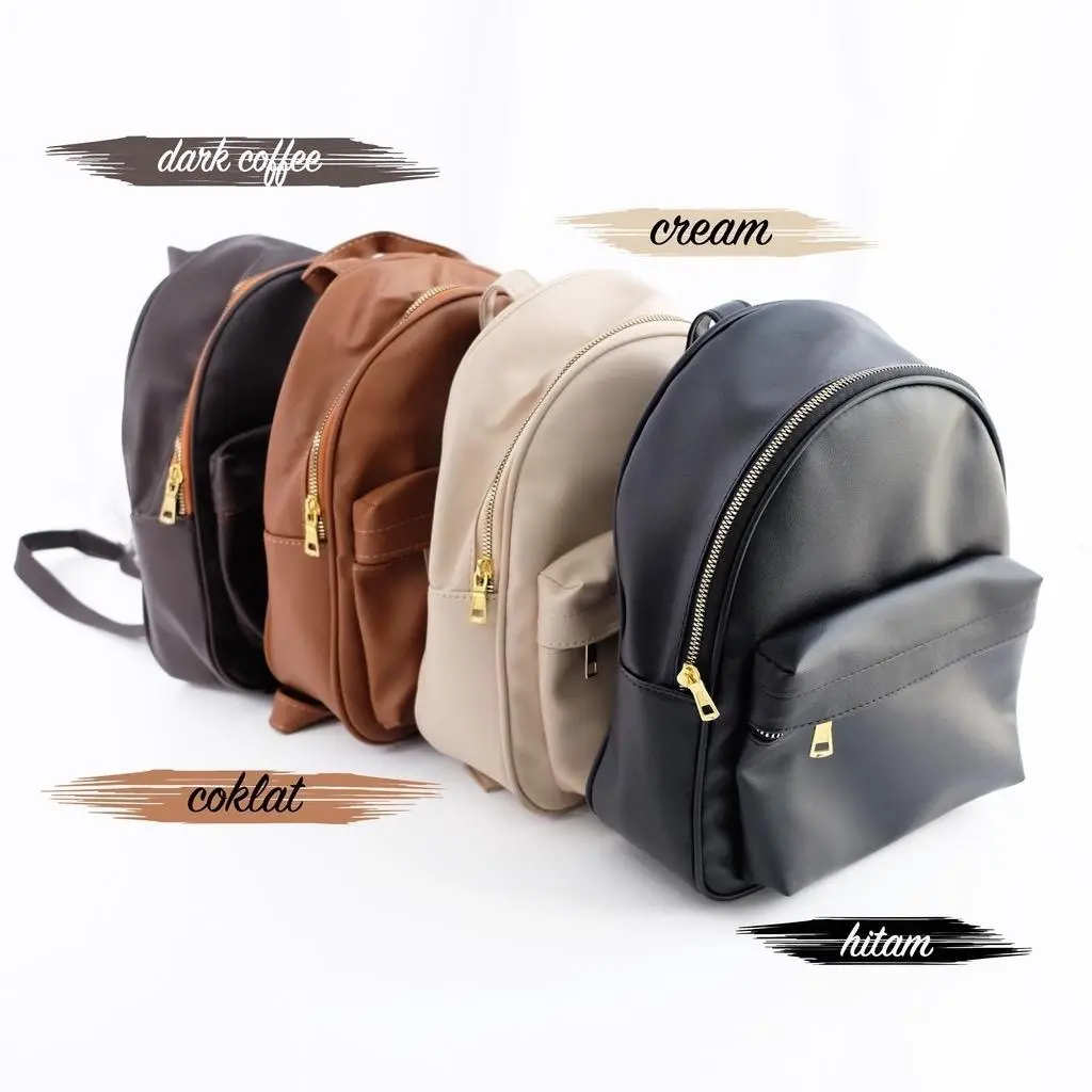Tas Ransel Sekolah, Tas Ransel Neslya, Ransel Anak Remaja Wanita Kuliahan, Ransel Polos Lucu Kekinian, Tas Ransel Kulit Backpack Cewek, Ransel Murah, Ransel Korea Fashion