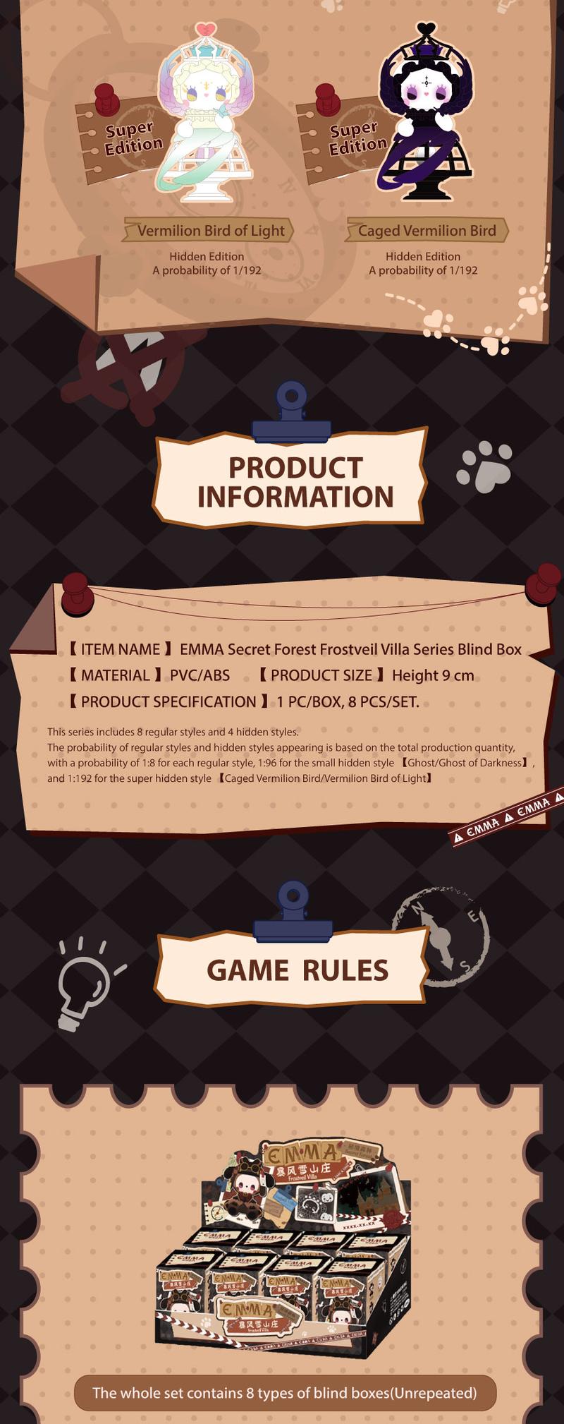 Product Introduction of Lucky EMMA Secret Forest Frostveil Villa 2