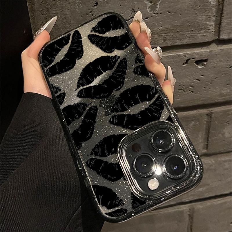 Ốp Điện Thoại Trong Suốt, Thời Trang, Tương Thích Cho iPhone 13, 16, 12, 15, 14, 11 Pro, XS Max, X, XR, 8 Plus, 7, Ốp Mềm, Làm Bằng Silicon, Chống Sốc Điện Thoại Di Động, Ốp TPU, Bảo Vệ AV1008 AV2, Thích Hợp Cho Cặp Đôi 4