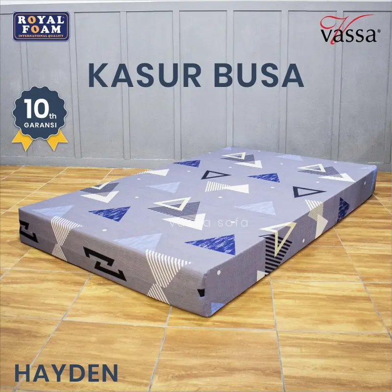 Kasur Busa Royal Foam Tebal 20 Cm Cover Zipper By Vassa Bedding 3