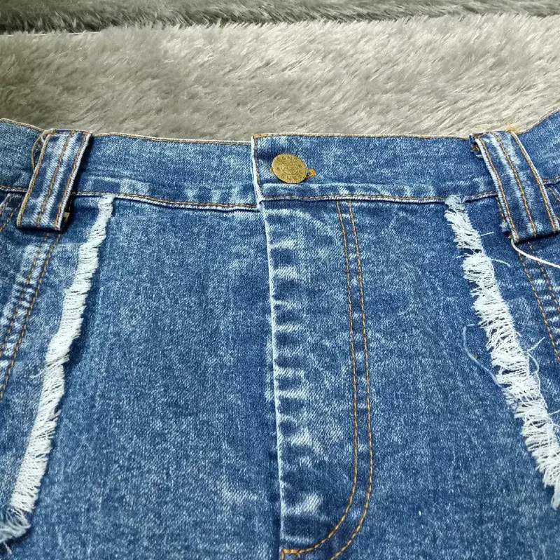 Rok jeans stret duyung Rok wanita jeans rawis Rok wanita terlaris 1