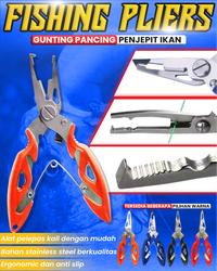 Gambar Tang Split Pancing Stainless Steel Fishing Hook Remover - Tang Split dari FISHINGIN Kab. Sukoharjo 2 Tokopedia