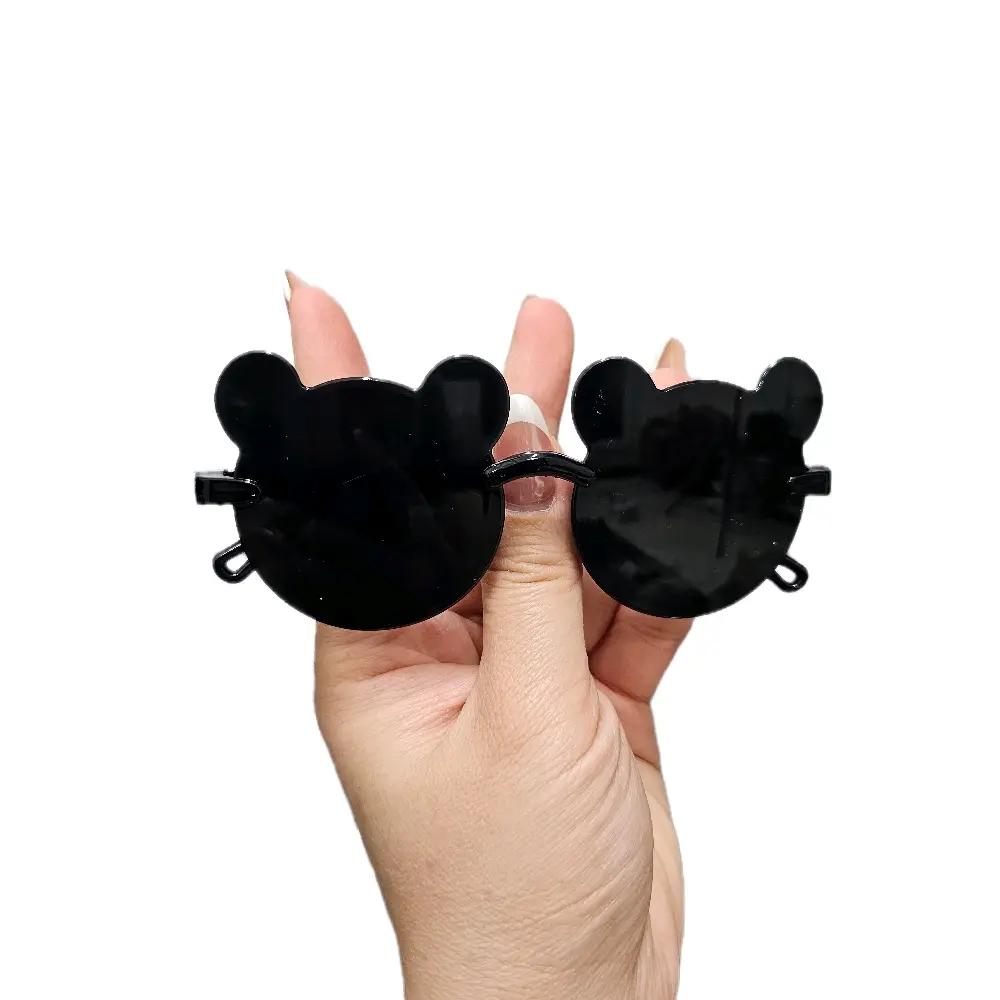 T3-Kính mắt cho bé hình tai gấu cute đâng yêu