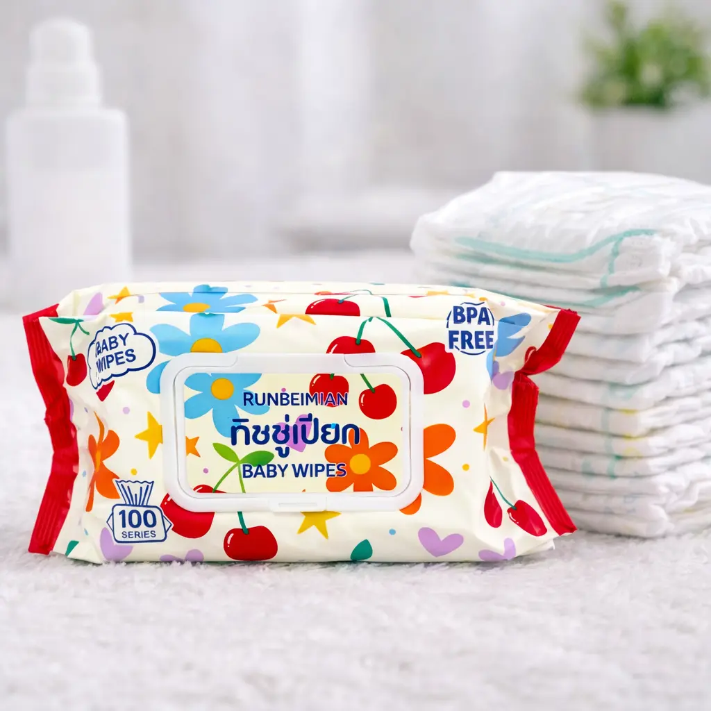 Tissue Kemasan Jumbo Isi 100 Lembar Non Alkohol Non Parfume Aman Buat Bayi