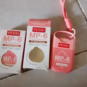 [BPOM]METOO MP-6 Probiotic Mouth Spray Pengharum Mulut Untuk Nafas Segar Mulut Fresh untuk Penghilang Bau Mulut Pewangi Mulut Long-lasting fragrance Improve bad breath Maintaining oral health