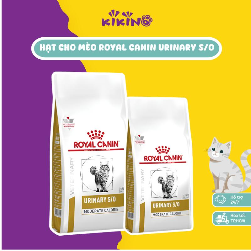 Thức Ăn Hạt ROYAL CANIN URINARY S/O Cho Mèo - Túi 400g & Túi 1.5kg - hỗ Trợ Điề