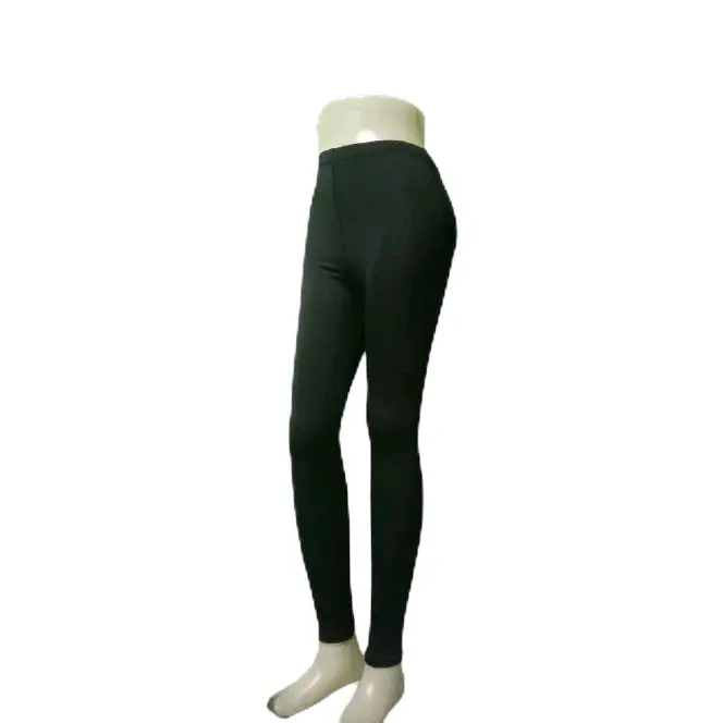 Celana Legging/Leging/Lejing Spandex/Spandek Std & Jumbo Wanita Panjang Hitam Dewasa Fit Nyaman Standar Tebal 0