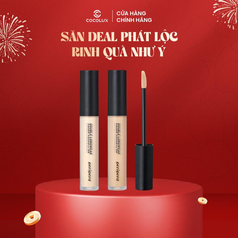  Che Khuyết Điểm Peripera Double Longwear Cover Concealer 5.5g 